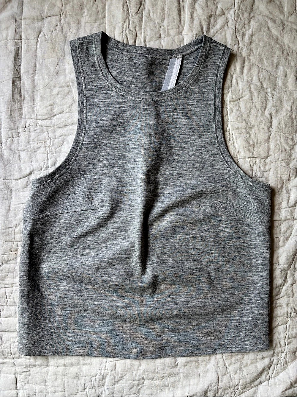 Lululemon Women’s Gray Knit Tank Top